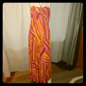 Chelsey tube dress with optional neck tie